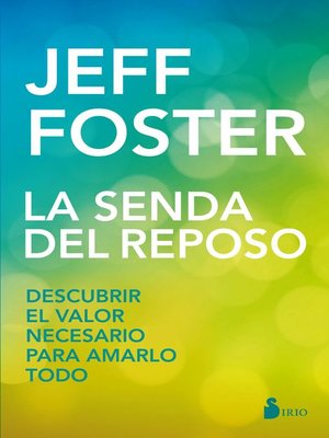 cover image of La senda del reposo